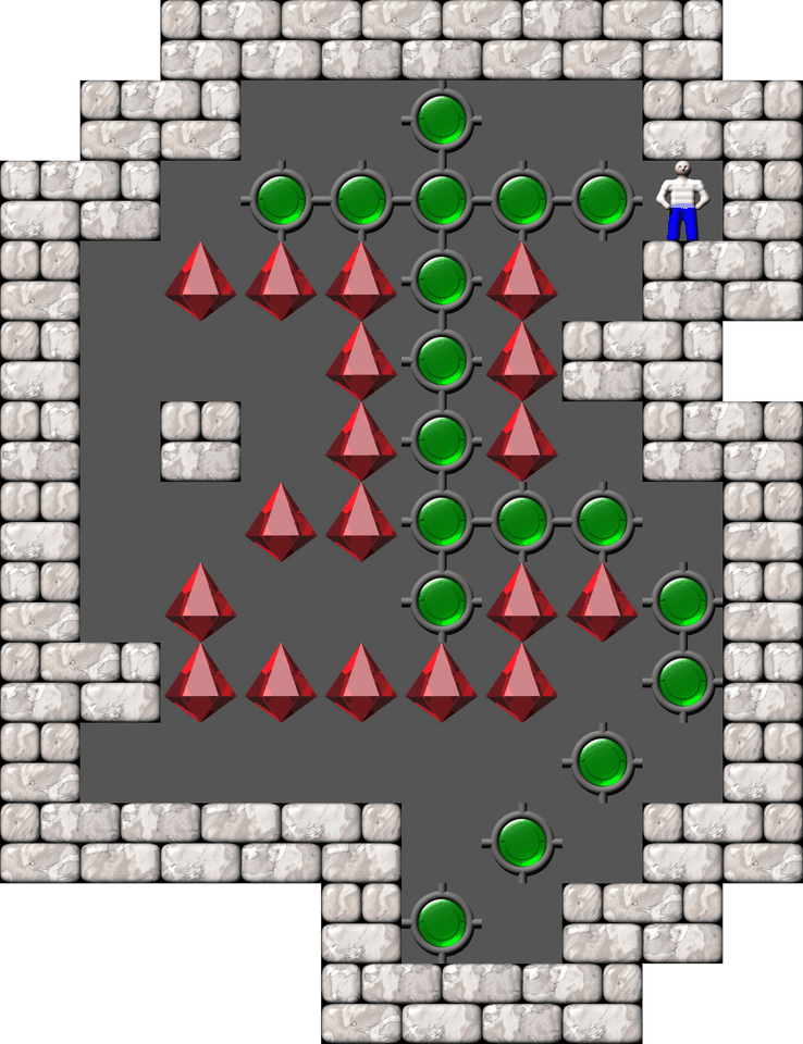 Sokoban Mitija 4 level 6